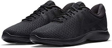 Load image into Gallery viewer, Nike Men's Revolution 4 Running Shoe, Black/Black, 10 Regular US
