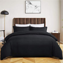 Load image into Gallery viewer, Bedsure White Duvet Cover Full Size - Brushed Microfiber Soft Full Size Duvet Cover 3 Pieces with Zipper Closure, 1 Duvet Cover 80x90 inches and 2 Pillow Shams

