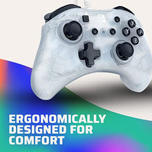 Load image into Gallery viewer, PDP Rock Candy Wired Gaming Switch Pro Controller - Frost White / Clear - Licensed for Switch and OLED - Compact, Durable Travel Controller - Nintendo Switch
