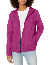 Load image into Gallery viewer, Volcom Women's Enemy Stone Hooded Zip Front Windbreaker Jacket, paradise purple, Medium
