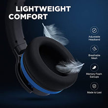 Load image into Gallery viewer, PurelySound E7 Active Noise Cancelling Headphones, Wireless Over Ear Bluetooth Headphones, 20H Playtime, Rich Deep Bass, Comfortable Memory Foam Ear Cups for Travel, Home Office - Black
