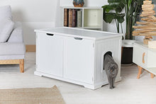 Load image into Gallery viewer, Merry Products Cat Washroom Bench, White
