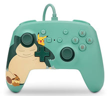 Load image into Gallery viewer, PowerA Enhanced Wired Controller for Nintendo Switch – Pokémon: Snorlax &amp; Friends
