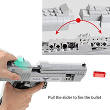 Load image into Gallery viewer, Qccx Toy Gun, Desert Eagle Guns Toy for Children, Building Block Guns That Shoot Compatible with Lego -529 Pcs
