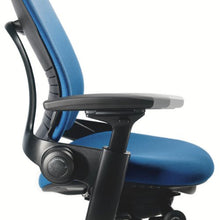 Load image into Gallery viewer, Steelcase Leap Fabric Chair, Black, -
