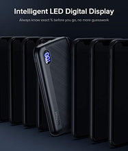 Load image into Gallery viewer, 【2 Pack】 GETIHU Portable Charger, Slimmest LED Display 10000mAh High-Speed Power Bank, 3 Outputs USB C External Battery Pack Compatible with iPhone 12 11 X XS 8 Plus Samsung S20 LG Google iPad Tablet

