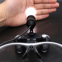 Load image into Gallery viewer, Rong-- 3.5X 420Mm Double Eye Loupe Optical Magnifying Glass Dental Surgery Headband Magnifier Suitable for Stomatology Otolaryngology Cosmetic and Plastic Surgery

