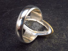 Load image into Gallery viewer, Nuumite Nuummite Silver Ring From Greenland - Size 7-7.7 Grams
