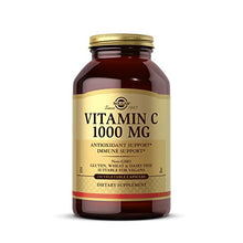 Load image into Gallery viewer, Solgar Vitamin C 1000 mg, 250 Vegetable Capsules - Antioxidant &amp; Immune Support - Overall Health - Healthy Skin &amp; Joints - Bioflavonoids Supplement - Non GMO, Vegan, Gluten Free, Kosher - 250 Servings

