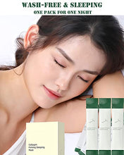 Load image into Gallery viewer, 20 PCS Korean Collagen Firming Mask, Collagen Moisturizing Hydrating Face Mask, Anti-Aging Firming Face Mask Skin Care, Portable Wash-Free Sleeping Facial Mask Skin Care Products for Women and Men
