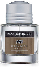 Load image into Gallery viewer, St James of London Black Pepper &amp; Lime Cologne, 1.69 oz
