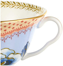 Load image into Gallery viewer, Wedgwood Butterfly Bloom Blue Peony Teacup &amp; Saucer Set
