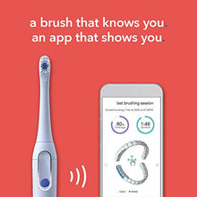 Load image into Gallery viewer, hum by Colgate Smart Battery Toothbrush Kit, Sonic Toothbrush with Travel Case and Replacement Head, Blue
