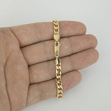 Load image into Gallery viewer, Men's Solid 14k Yellow Gold 4.5 Millimeters Heavy Miami Cuban Link Chain Necklace, 20 Inches
