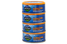 Load image into Gallery viewer, Wild Planet Albacore Wild Tuna, Sea Salt, Wildly Delicious - Pole &amp; Line Caught, 5 Ounce(Pack of 4)
