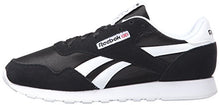Load image into Gallery viewer, Reebok Men's Royal Nylon Walking Shoe, Black/White, 11

