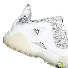 Load image into Gallery viewer, adidas Men's Codechaos 21 Primeblue Spikeless Golf Shoes, Footwear White/Grey Four/Grey Two, 11

