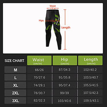 Load image into Gallery viewer, FEIXIANG Men's Thermal Cycling Pants, Winter Bike Fleece Lined Tights 4D Padded Cold Weather Outdoor Biking Bicycle Leggings (Green, XX-Large)

