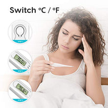 Load image into Gallery viewer, Medical Oral Thermometer for Adults, Thermometer for Fever, Oral Underarm Rectal Temperature Thermometer for Adults and Kids, Fast and Accurate, C/F Switchable by Femometer

