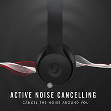 Load image into Gallery viewer, Beats Solo Pro Wireless Noise Cancelling On-Ear Headphones - Apple H1 Headphone Chip, Class 1 Bluetooth, Active Noise Cancelling, Transparency, 22 Hours Of Listening Time - Black
