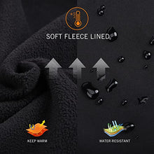 Load image into Gallery viewer, BALEAF Women's Windproof Thermal Softshell Cycling Running Winter Jacket Biking Cold Weather Waterproof Warm Black Size L
