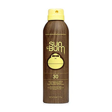 Load image into Gallery viewer, Sun Bum Original SPF 30 Sunscreen Spray |Vegan and Reef Friendly (Octinoxate &amp; Oxybenzone Free) Broad Spectrum Moisturizing UVA/UVB Sunscreen with Vitamin E | 6 oz
