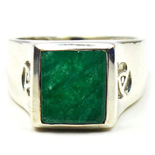Load image into Gallery viewer, 55Carat Choose Your Color Real Gemstone Sterling Silver Birthstone Rings Bezel Style Handmade Size 5-12
