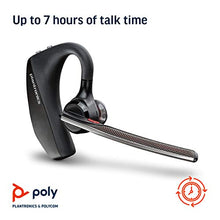 Load image into Gallery viewer, Poly Voyager 5200 Bluetooth Headset (Plantronics) - Single-Ear (Mono) Bluetooth Earpiece with Noise Canceling Mic - Cell/Mobile Phone Headset
