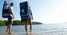Load image into Gallery viewer, Boardworks Lūnr Inflatable Stand-Up Paddle Board (iSUP) | SUP Package Includes Three Piece Paddle, Carry Bag, Leash, Phone Case and Pump (SUP) Complete Kit | 10’5”, Blue/White
