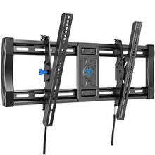 Load image into Gallery viewer, PERLESMITH Tilting TV Wall Mount Bracket for Most 40-82 Inch LED LCD OLED 4K Curved Flat Screen TVs - 12 ° Tilt Mounting Bracket with VESA 600x400mm Holds up to 135 LBS, Can Be Leveled
