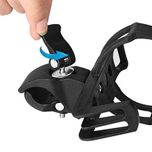Load image into Gallery viewer, Accmor Bike Water Bottle Holder No Screws, Bike Cup Holder, 360 Degree Rotating Bike Water Bottle Cage, Drink Holder for MTB Bike Stroller Motorcycle,2 Pack
