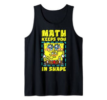 Load image into Gallery viewer, Mademark x SpongeBob SquarePants - SpongeBob Math Keeps You In Shape Funny Math Joke Students Tank Top
