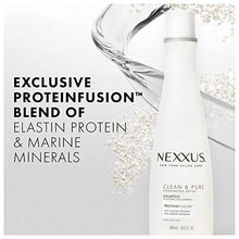 Load image into Gallery viewer, Nexxus Clean and Pure Clarifying Shampoo For Nourished Hair With ProteinFusion, Paraben-Free 13.5 oz
