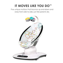 Load image into Gallery viewer, 4moms® mamaRoo 4 Multi-Motion™ Baby Swing, Bluetooth Baby Rocker with 5 Unique Motions, Plush Fabric, Multi
