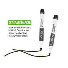 Load image into Gallery viewer, LOUKIN Whiteboard Writing Bundle | Magnetic Dry Erase Eraser (Gray) &amp; Low-Odor Dry Erase Markers &amp; Magnetic and Adhesive Marker Holder &amp; Whiteboard Cleaner (3.4 oz)
