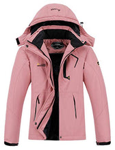 Load image into Gallery viewer, MOERDENG Women's Waterproof Ski Jacket Warm Winter Snow Coat Mountain Windbreaker Hooded Raincoat Jacket
