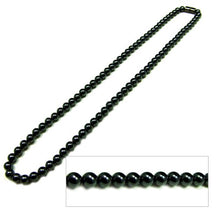 Load image into Gallery viewer, Accents Kingdom Men's Magnetic Hematite with Round Beads Necklace, 24"
