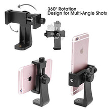 Load image into Gallery viewer, AFAITH Cell Phone Tripod Mount with Remote, Phone Holder Adapter Selfie Monopod with Adjustable Clamp for iPhone Xs Max/X/8/8P/7/7P/6S/6,Samsung GalaxyS9/S9+/S8/S7/S6/S5/Note9/8 and More
