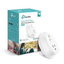 Load image into Gallery viewer, Kasa Smart WiFi Plug w/Energy Monitoring by TP-Link - Reliable WiFi Connection, No Hub Required, Works with Alexa Echo &amp; Google Assistant (HS110),White

