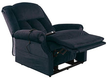 Load image into Gallery viewer, Mega Motion Easy Comfort Superior 3 Position Heavy Duty Big Lift Chair 500 lb Capacity Chaise Lounge Recliner - Ocean Blue Fabric
