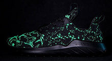 Load image into Gallery viewer, Mens Running Shoes Women's Fashion Sneakers Lightweight Breathable Non Slip Athletic Gym Walking Tennis Shoes Glow in DarkBlack EUR 45
