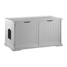 Load image into Gallery viewer, Merry Products Cat Washroom Bench, White
