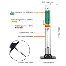 Load image into Gallery viewer, GODESON 88702 Smart Color Coded Tire Tread Depth Gauge Pack of 2
