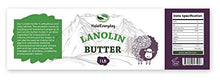 Load image into Gallery viewer, 100% Pure Lanolin (anhydrous) - Ultra Refined Butter 1 Lb - Nipple cream - Mustache wax - Helps revitalize and hydrate sensitive skin. Great for making lip balm, hair and skin products.
