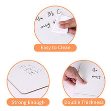 Load image into Gallery viewer, Grope Small Dry Erase White Board for Students 9x12 inches Dry Erase Lap White Board Kids Dual Sided Blank Mini Whiteboard for School (Double Blank Dry Erase Board)

