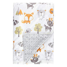 Load image into Gallery viewer, Fox Baby Blanket Boys Soft Minky Baby Blanket Fleece Baby Girl Security Fox Blanket Plush Dot Toddler Baby Newborn Blanket Woodland for Nursery Stroller Crib Receiving Blanket Infant Unisex

