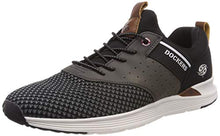 Load image into Gallery viewer, Dockers by Gerli Men's 44bc003-780100 Low-Top Sneakers, Black Schwarz 100, 8.5
