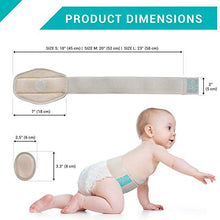 Load image into Gallery viewer, Everyday Medical Umbilical Hernia Belt for Babies, Tummy Wrap, Naval Button Binder, Newborns, Infant Abdominal Truss Support, Abdominal Belly Band with Compression Pad - Small
