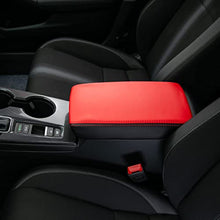 Load image into Gallery viewer, CKE for 11th Gen Civic Leather Auto Armrest Cover Protector Center Console Box Seat Cover for Honda Civic 2022 Accessories Sedan Hatchback - Red and Black (Red line)
