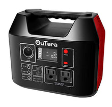 Load image into Gallery viewer, Portable Power Station 298Wh, Portable Solar Generators Backup Camping Lithium Battery Pack, 110V/300W Outdoors Solar Generator for Laptops Cellphones Drones and More Electronics (No Solar Panel)
